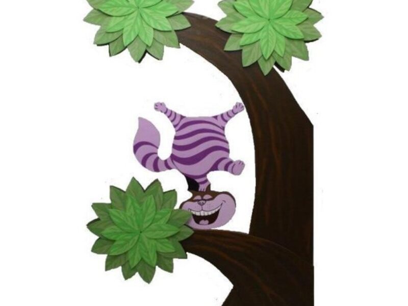  Cheshire Cat & Tree 2D