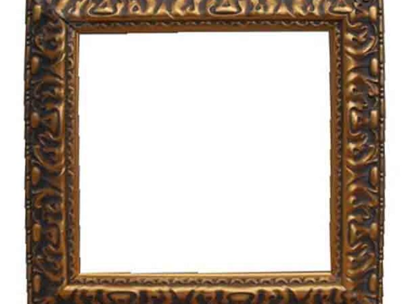 Gold Framed Mirror (Various sizes)