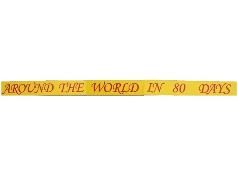  Sign "Around The World 80 Days"