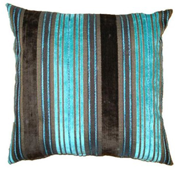 Cushion Turquoise Stripe