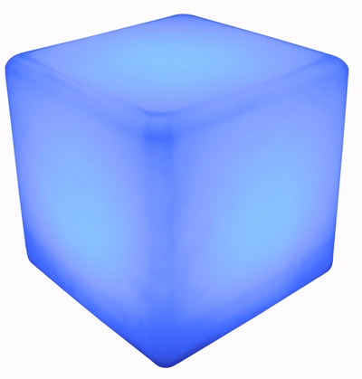  LED Cube (shown in Blue)