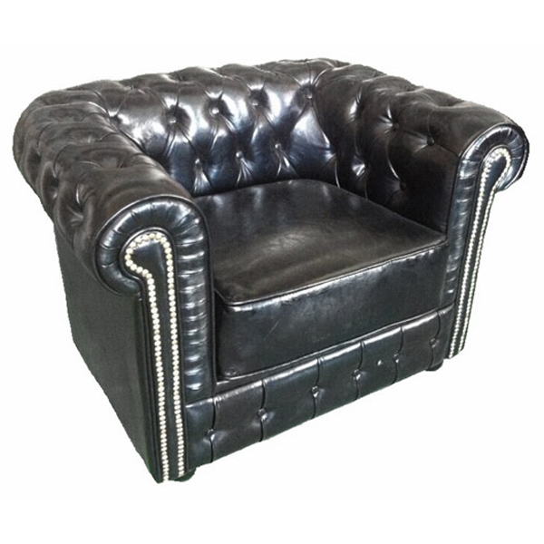 Chesterfield Chair Black