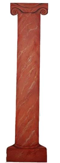  Pillar Flat in Terracotta