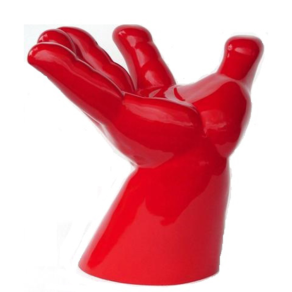 Hand Chair in Red