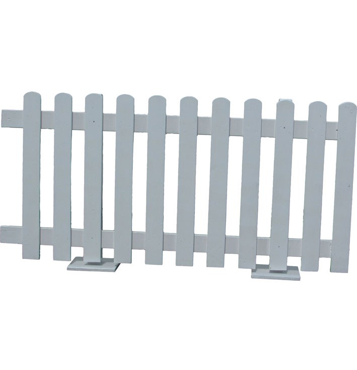 Picket Fence in White