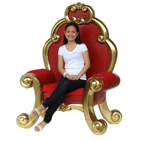 Throne in Red/ Gold