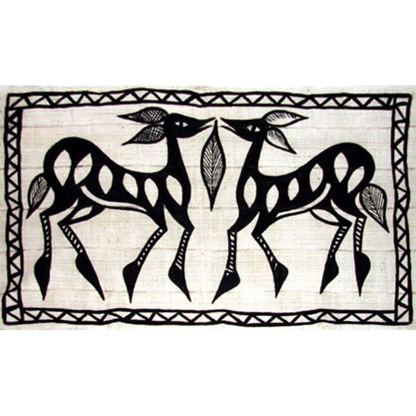 Couracco Cloth Black/White Animal pattern