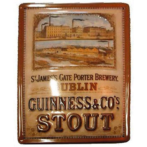 Guinness St James Gate Tin Sign