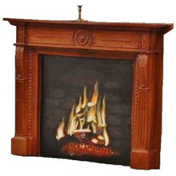 Fireplace 2D Model