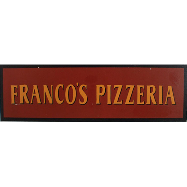 Sign Franco's Pizzeria