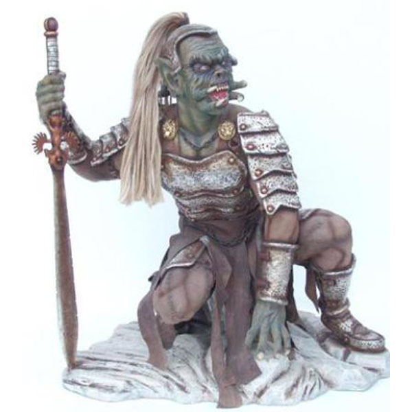 Model 3D Orc (Mythical Soldier) Crouching