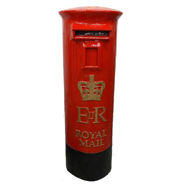 Post Box (Red) Traditional 3D