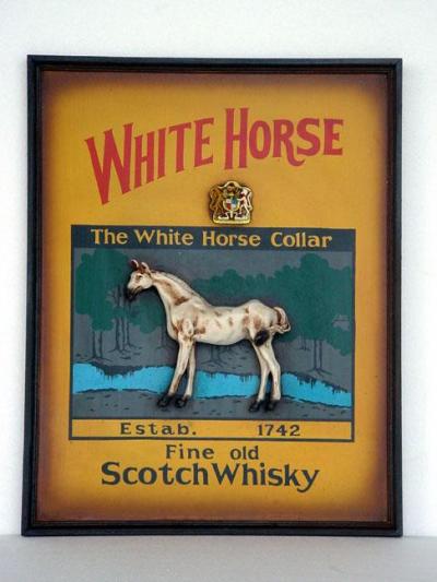  Advert White Horse Sign