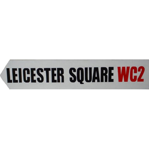 Sign Leicester Square (street sign)