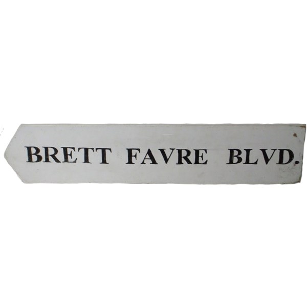 Brett Fayre Boulevard (street Sign)