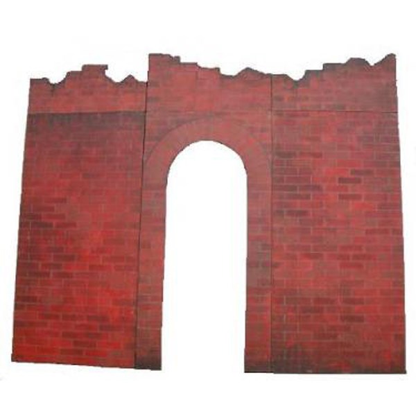 Brick Wall & Archway Flats (shown as an entrance)