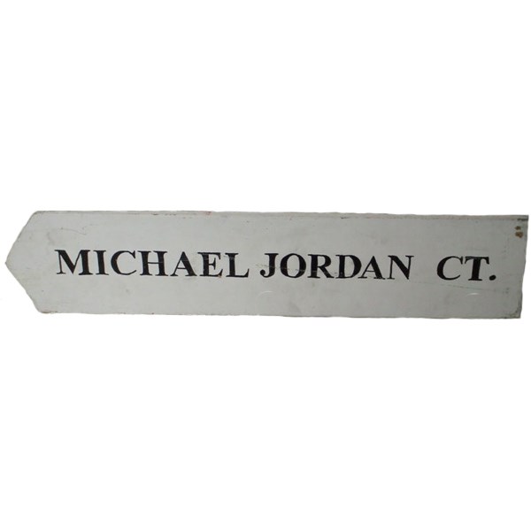 Michael Jordon CT (Street sign)