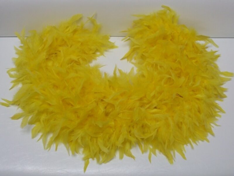  Boa Feather Yellow