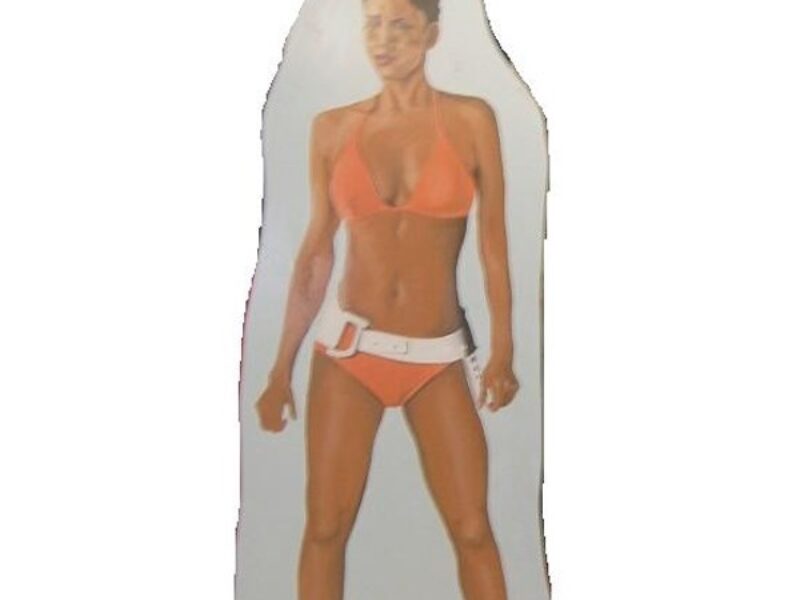Flat of Halle Berry as Bond Girl