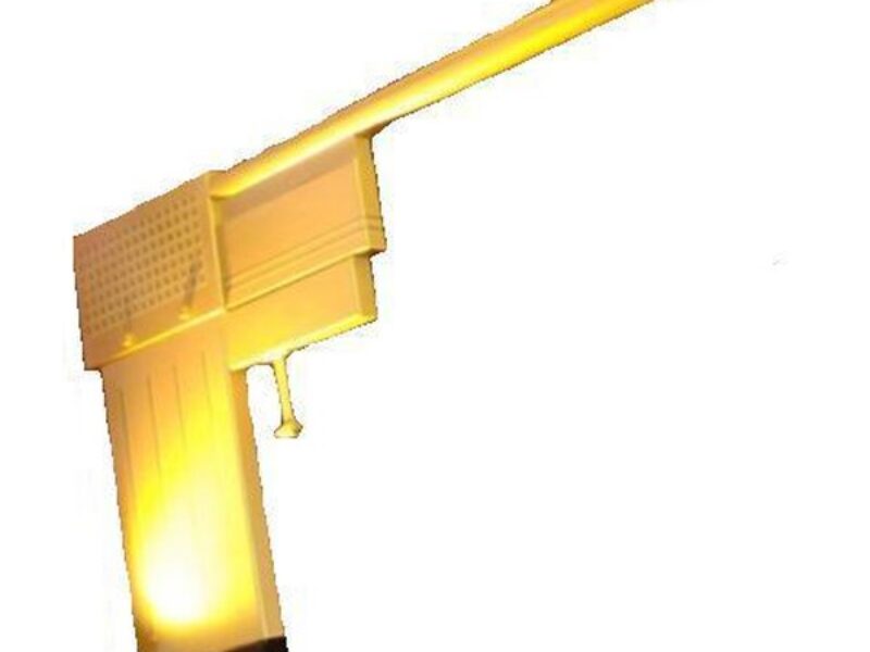Giant Golden Gun 3D Model