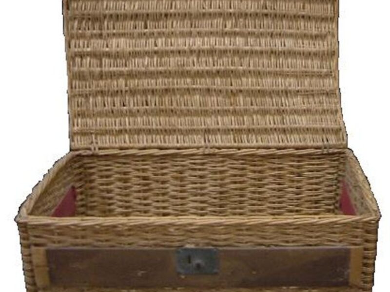 Large Woven Crate Basket