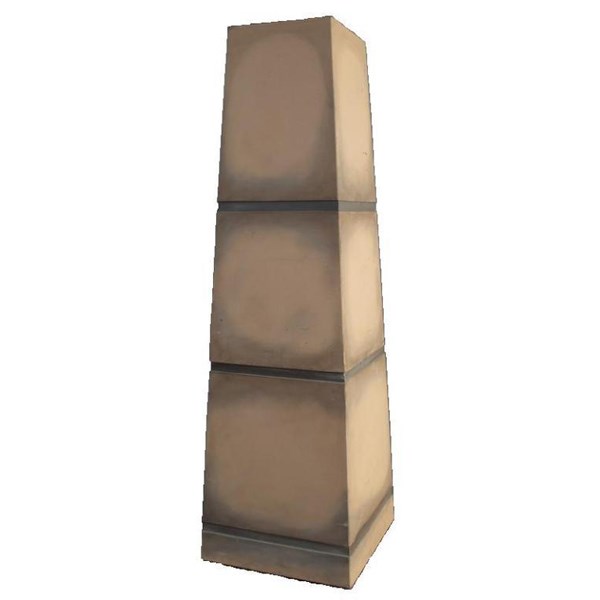 Pillar in sandstone (Trapezoidal)