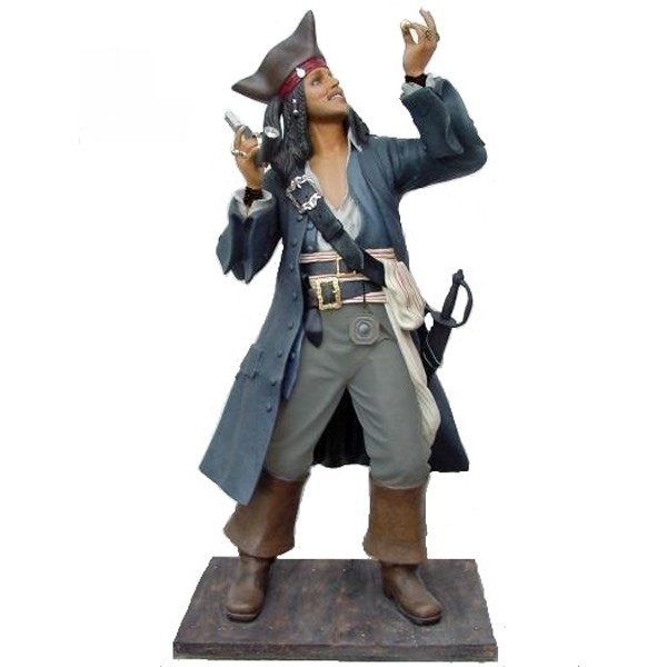 Pirate Captain (Jack Sparrow) 3D Model