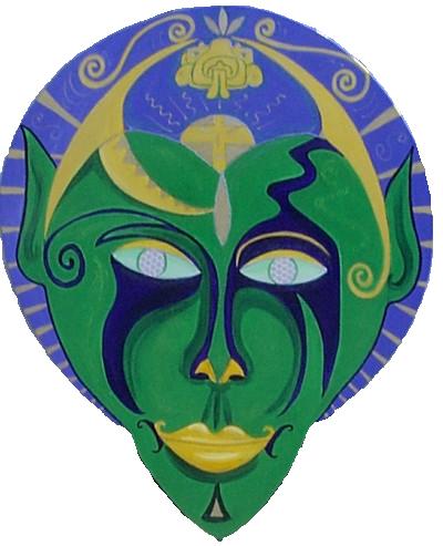  Salsa Mask No 1 Green/Blue