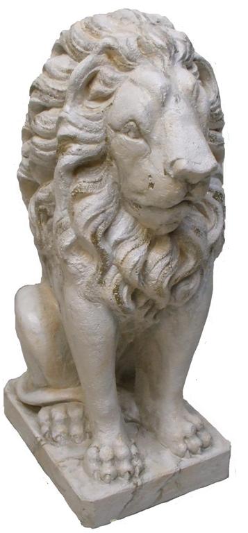  Lion Statue Crouched