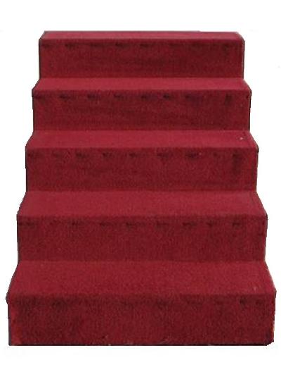  Staircase with Red Carpeted