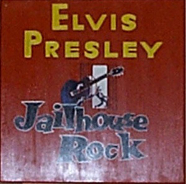 Album Sleeve (Painted flat) Elvis Jailhouse Rock