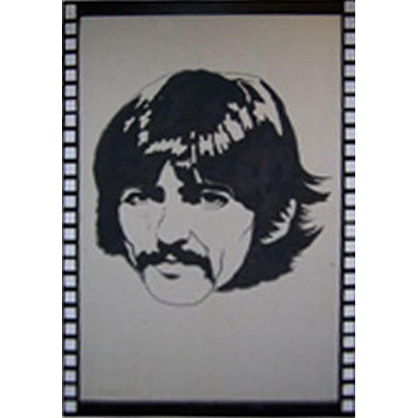 George Harrison on Canvas