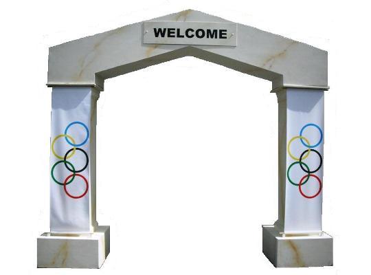  Olympic Entrance 3D Model