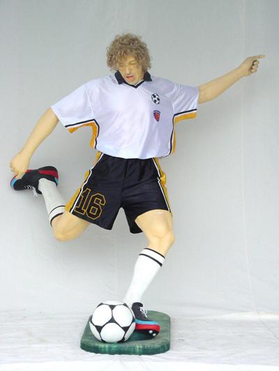 Soccer Player in action 3D Model