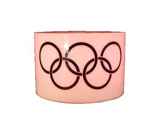  Illuminated Plynth c/w Olympic Rings Table Centre