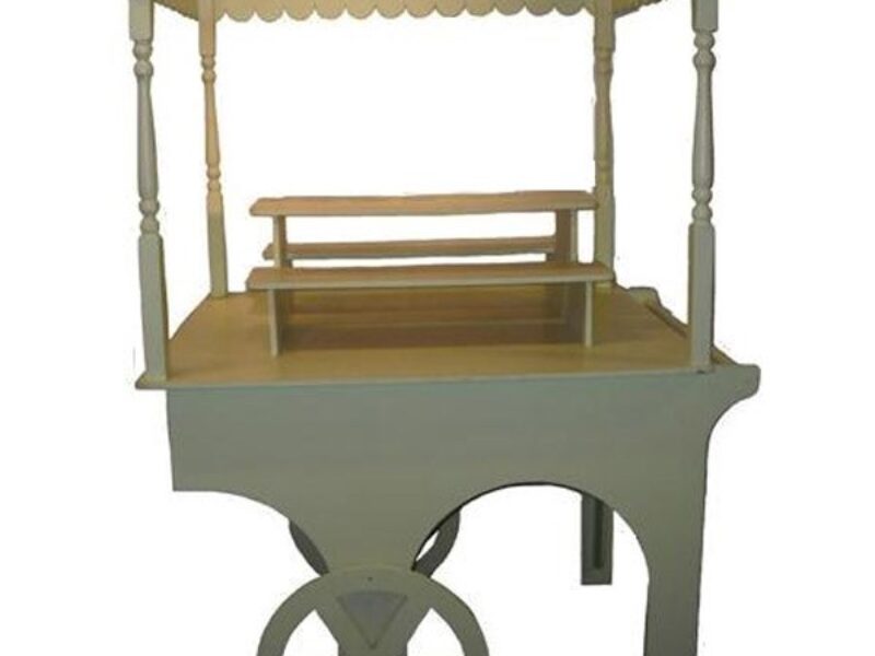 Display Hand Cart with Tiered Display
