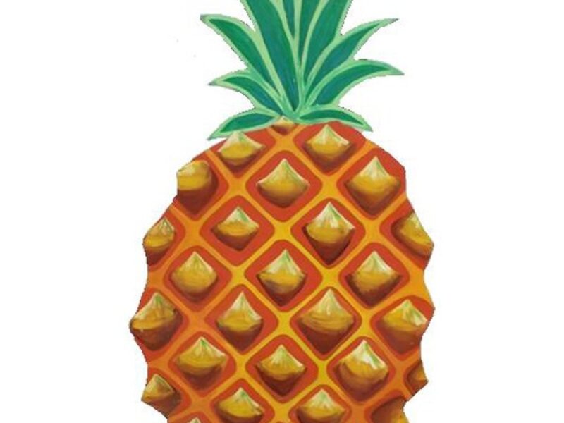  Flat of Large Pineapple
