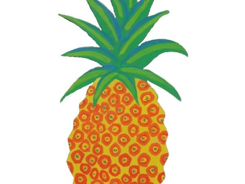  Flat of Small Pineapple