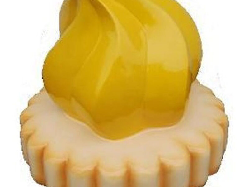 Iced Gem 3D Model shown in yellow