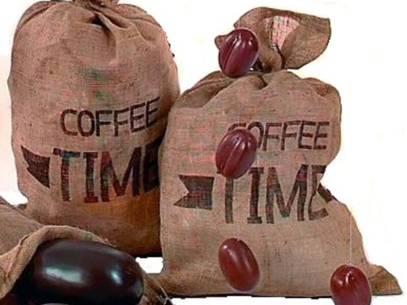 Jute Sack with Coffee Logo