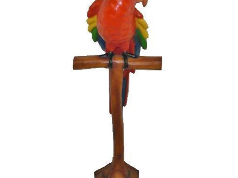 Parrot on Perch 3D Prop