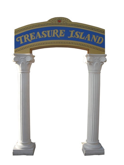  Treasure Island Hotel Entrance Sign