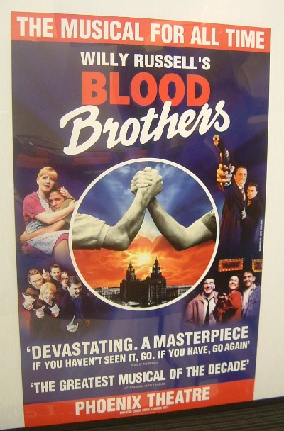  Poster of Blood Brothers c/w Frame