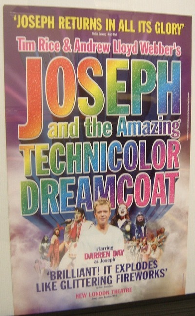  Poster of Joseph & Technicolour Dreamcoat c/w Frame