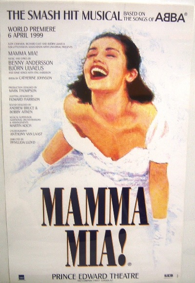  Poster of Mamma Mia c/w Frame