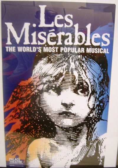  Poster of Les Miserables c/w Frame