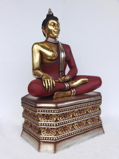 Buddha sitting on Chest
