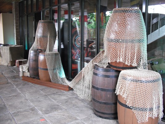  Barrels and Fishnets in situ