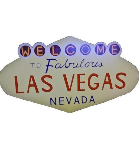  Welcome to Las Vegas sign c/w Post