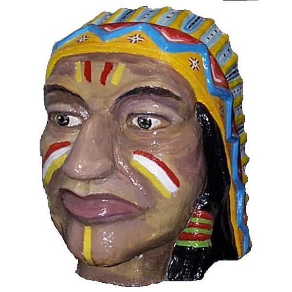 Model Indian Head as Drum 3D